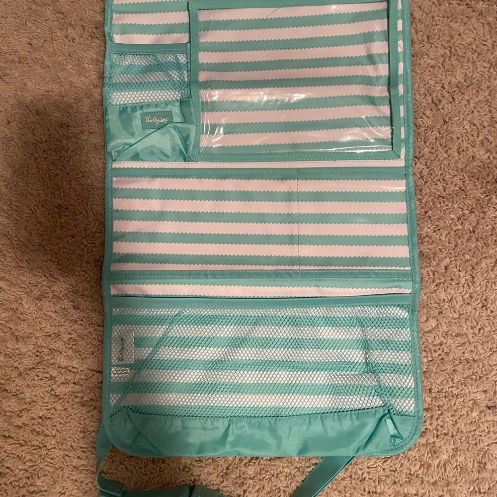 💎 NWT Thirty-One Hang-Up Organizer in Turquoise Wave